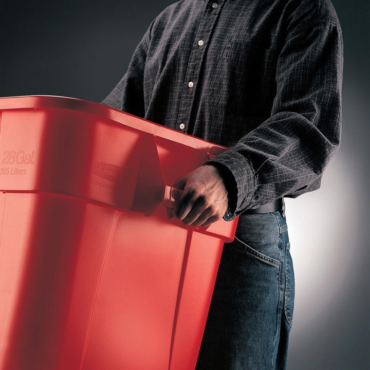 Rubbermaid Commercial Products 106L BRUTE Square Container - Red rot, rot