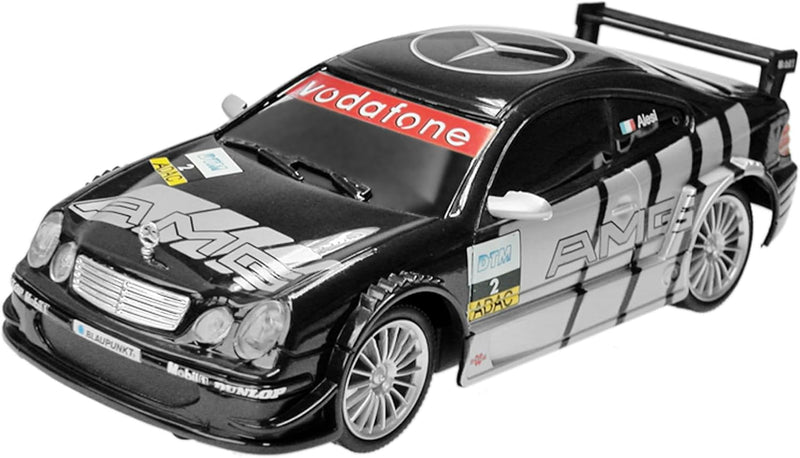 Cartronic Mercedes-Benz CLK AMG (Massstab 1:24) - Slotcar Rennauto mit beleuchteten Frontscheinwerfe