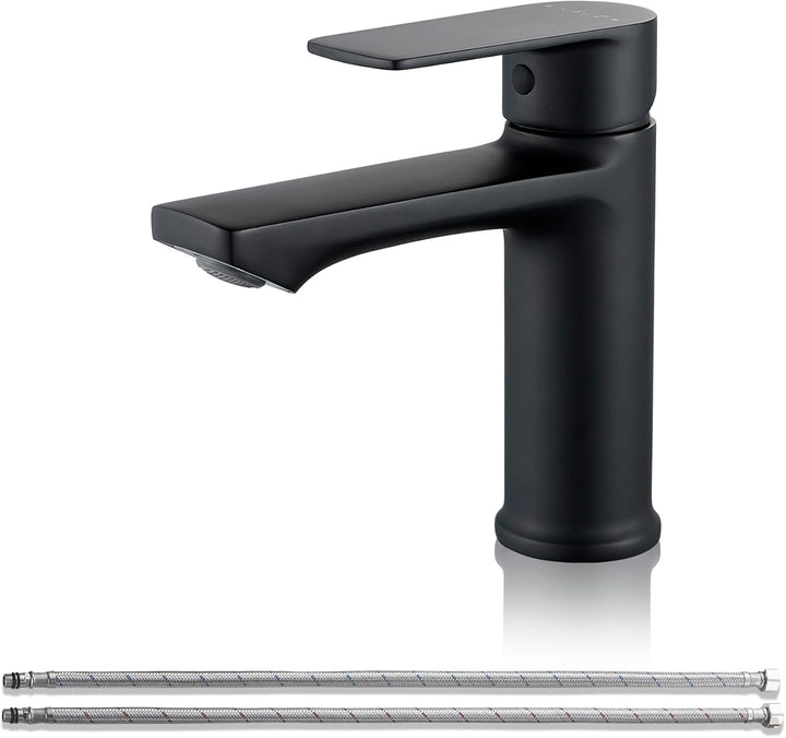 BELZ Wasserhahn Bad, Einhebel-badarmatur, Armatur Badezimmer, Mischbatterie Bad, Höhe 96 mm, Energie