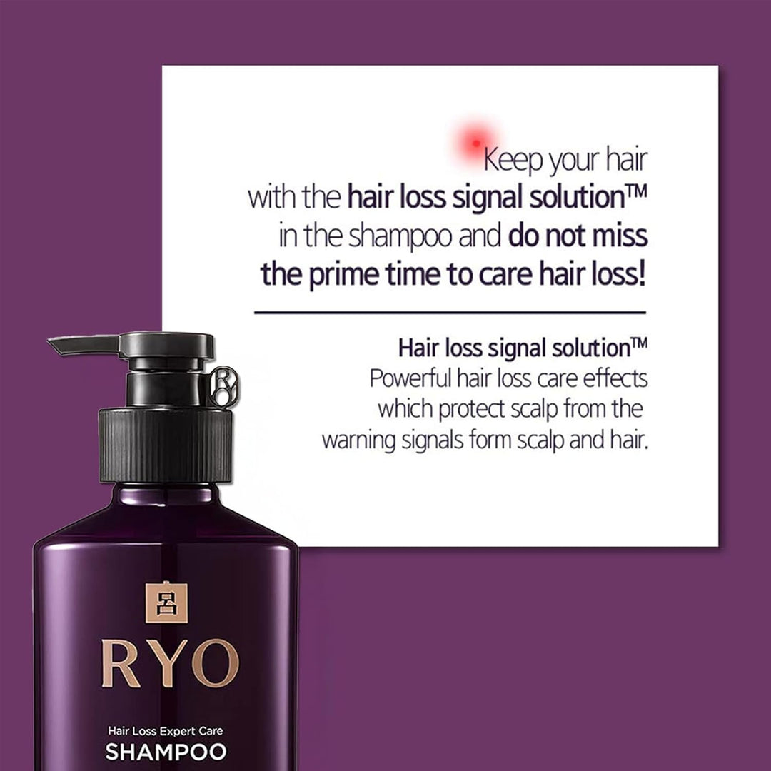 Ryoe Korean Jayang Shampoo for Oily Scalp Purple 400ml by Ryo