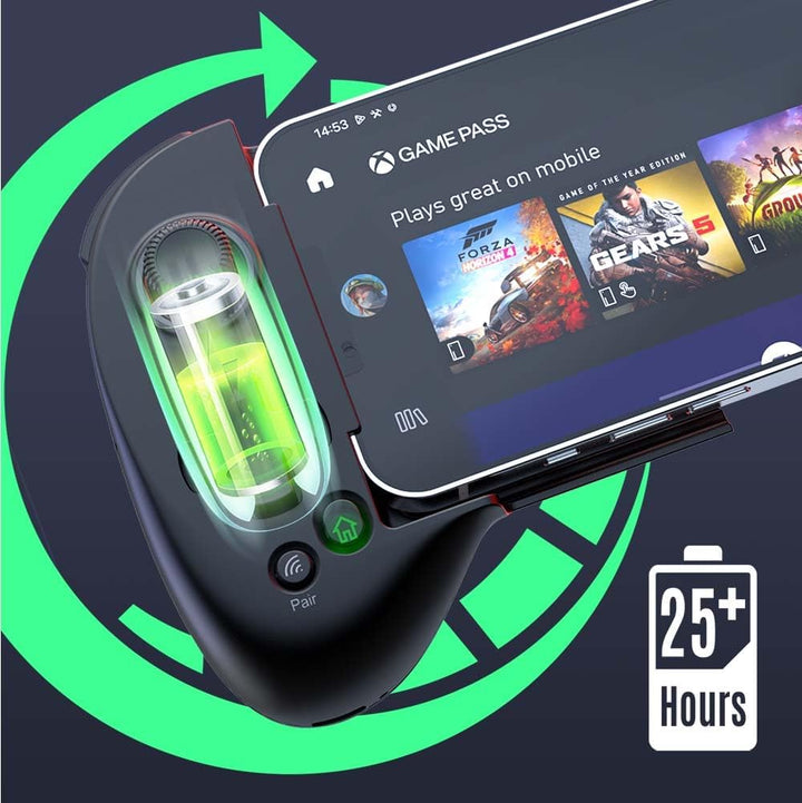 ShanWan Handy Controller für Android/iOS/iPhone15, Bluetooth Mobile Gaming Controller mit Funktion d