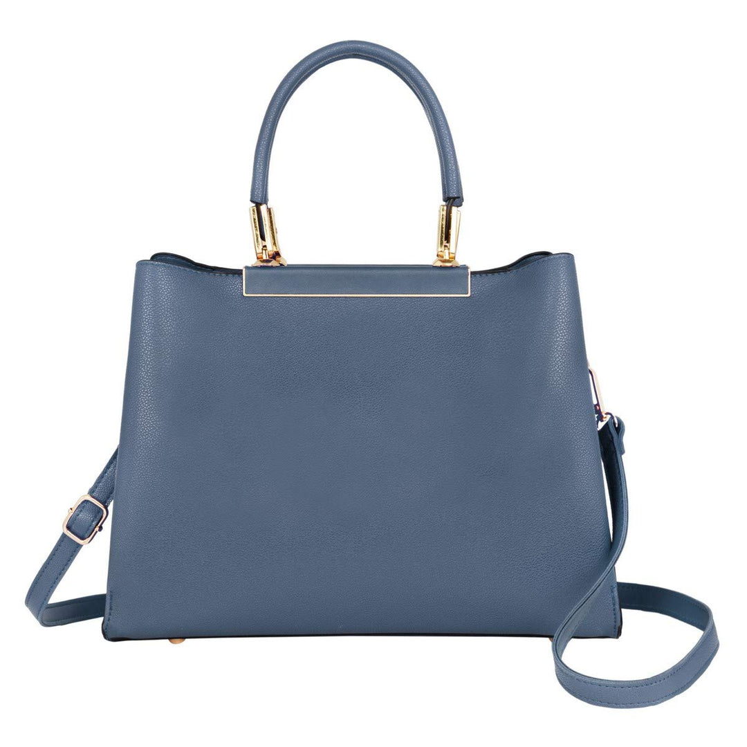CRAZYCHIC - Damen Handtasche - PU Leder Top Griff Schultertasche - Elegante Henkteltasche Umhängetas
