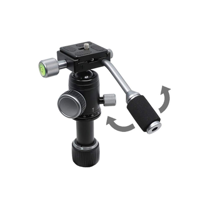 Stativ 50 V (Schwenkstange, Smartphone-Halterung im Lieferumfang enthalten), 50,8 cm (20 Zoll), leic