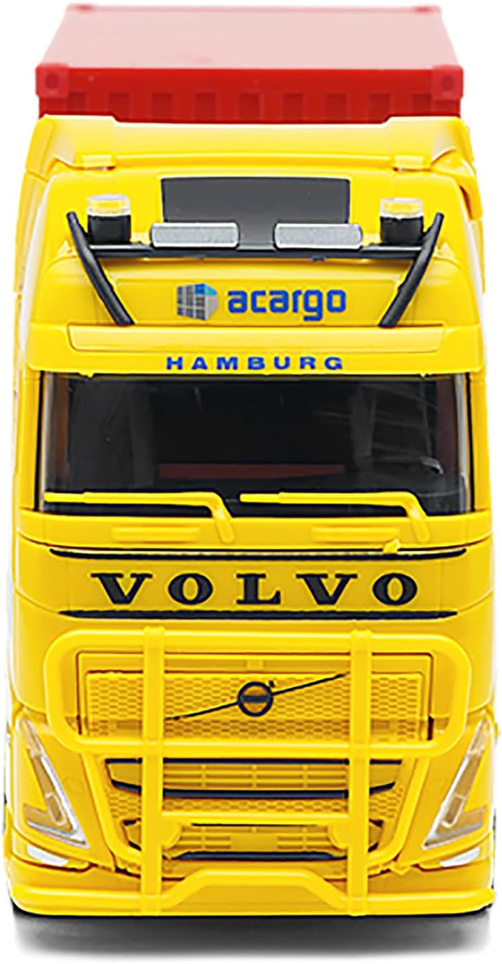 Herpa - Volvo FH Gl. XL 2020 Container-Sattelzug Acargo 10 Jahre / 20 ft. Maersk Rainbouw, 315364, M