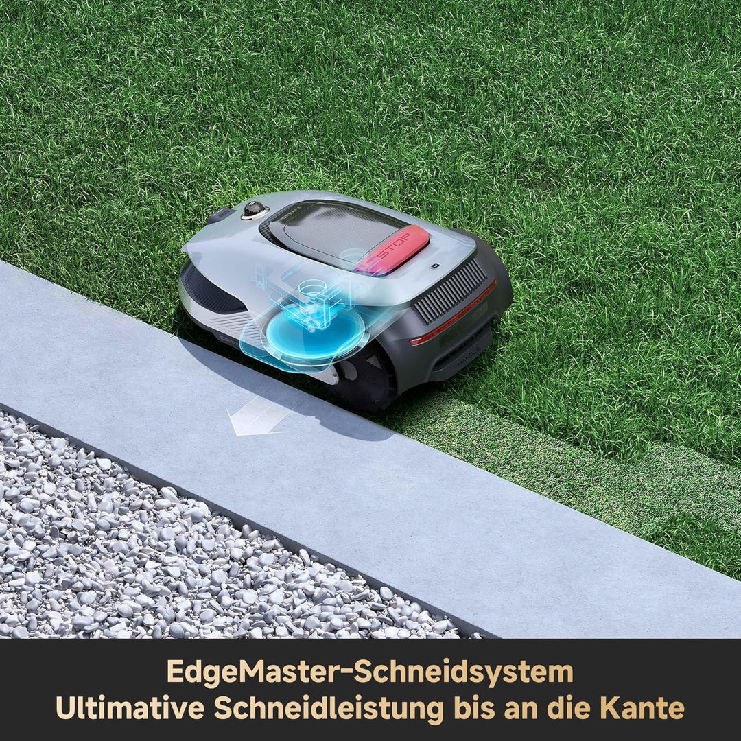 DREAME A2 1200 Mähroboter – kabellos ohne RTK, für Flächen bis zu 1200 m², mit 360° 3D-LiDAR & KI-Vi
