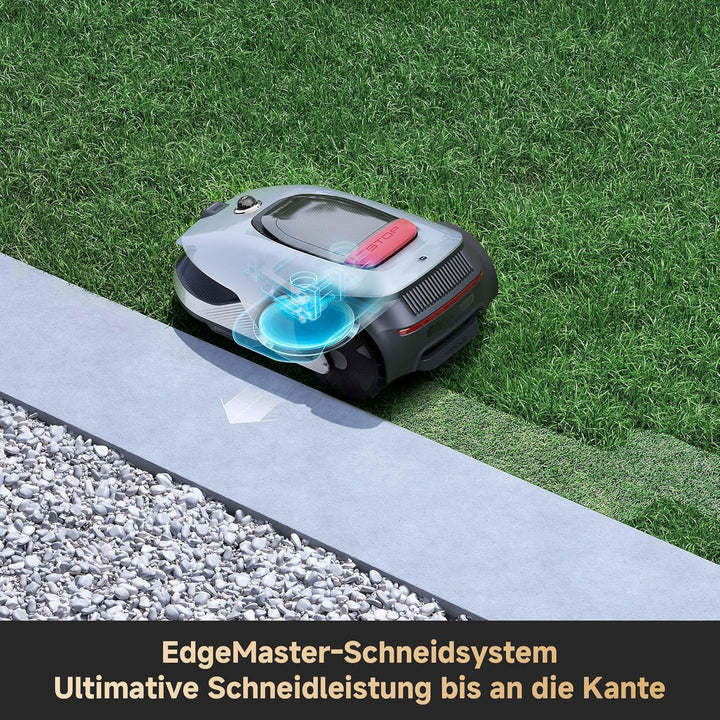 DREAME A2 1200 Mähroboter – kabellos ohne RTK, für Flächen bis zu 1200 m², mit 360° 3D-LiDAR & KI-Vi