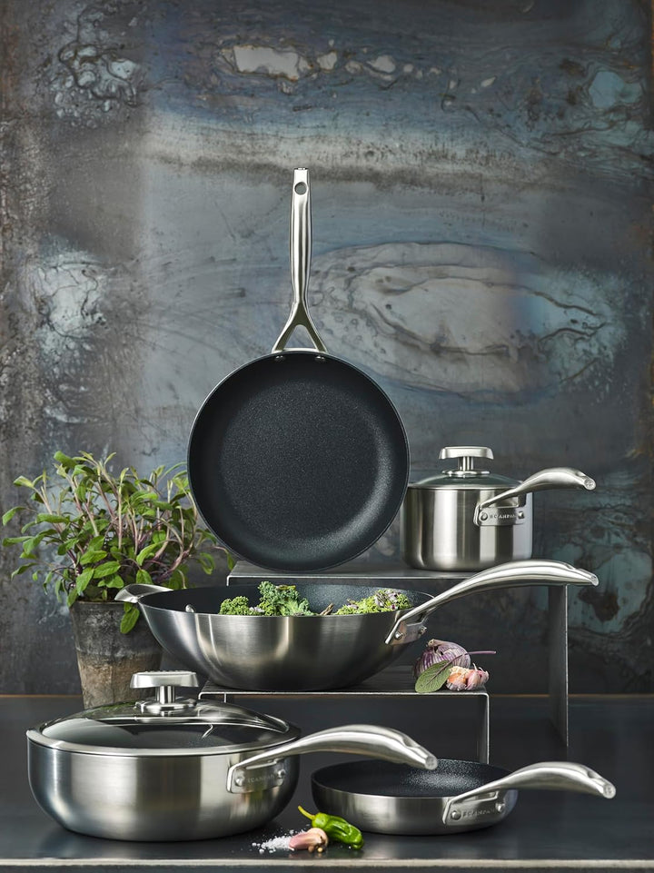 SCANPAN CS+ Bratpfanne 32 cm, Stratanium+, Induktion, 5-Schicht Edelstahl, 32 cm