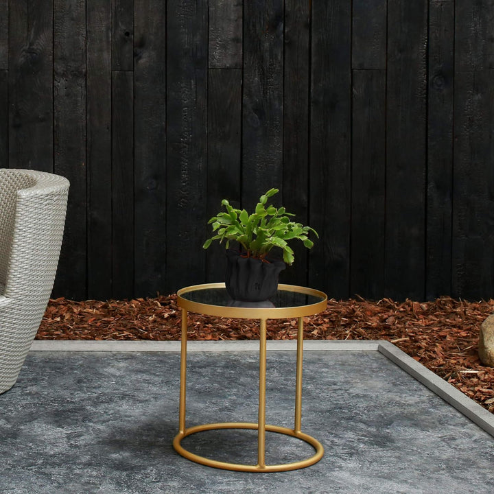 CONCRETTE Blumentopf Blumenkübel Zement-Pflanzkübel Übertopf aus Beton Flower Ø 10 cm | 17 Farben 16