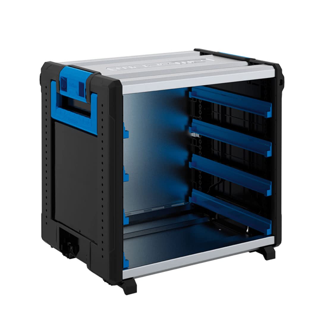 Sortimo WorkMo Modul – 8 Kofferschienen für T-BOXX & Metallkoffer – Modularer Werkstattwagen, kombin
