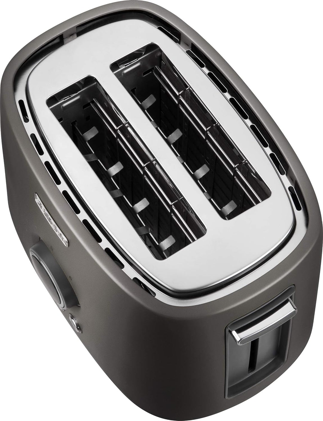 Sencor STS6058BK STS 605 Toaster, Edelstahl, Schwarz