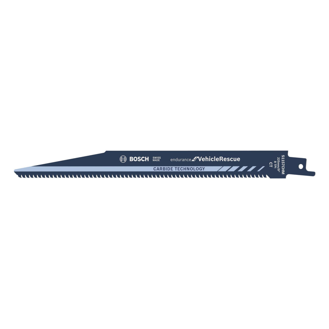 Bosch Professional 10 Stück Säbelsägeblatt S 1157 CHM Endurance for VehicleRescue (für Metall, 225 x