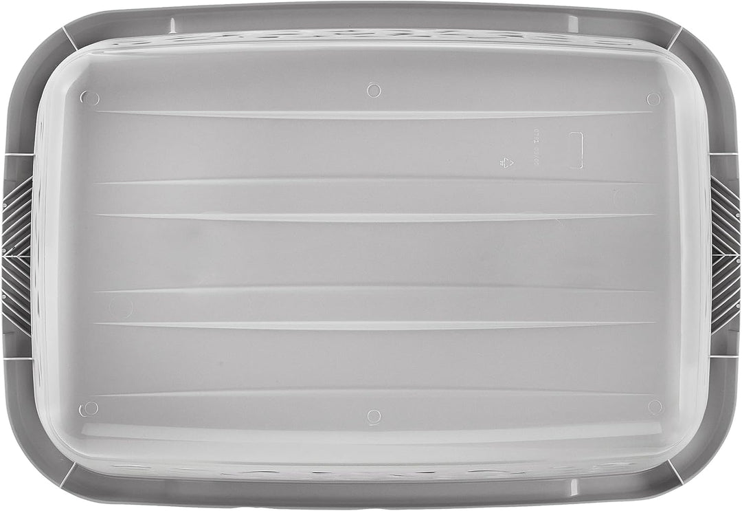 keeeper Wäschekorb, Luftdurchlässiges Dekor, 52 l, Jost, Nordic Grey Nordic Grey 52 L, Nordic Grey 5