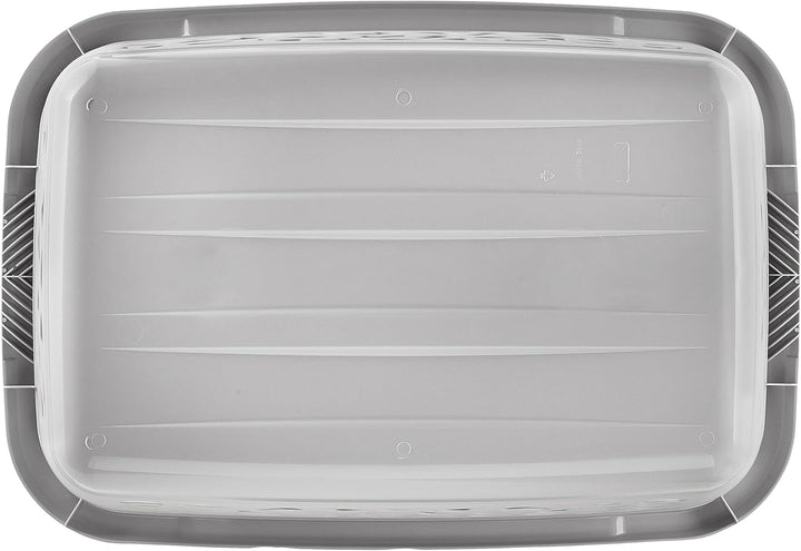 keeeper Wäschekorb, Luftdurchlässiges Dekor, 52 l, Jost, Nordic Grey Nordic Grey 52 L, Nordic Grey 5