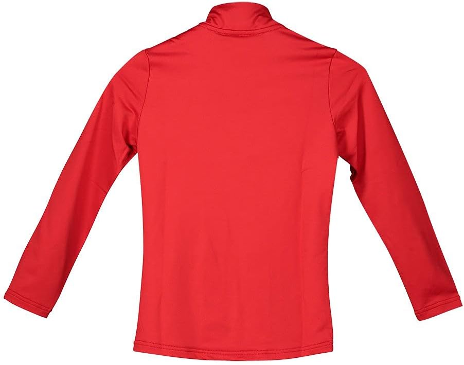 Rossignol Jungen Boy 1/2 Zip Warm Stretch Technisches Fleece, Sport, Rot, 8 años