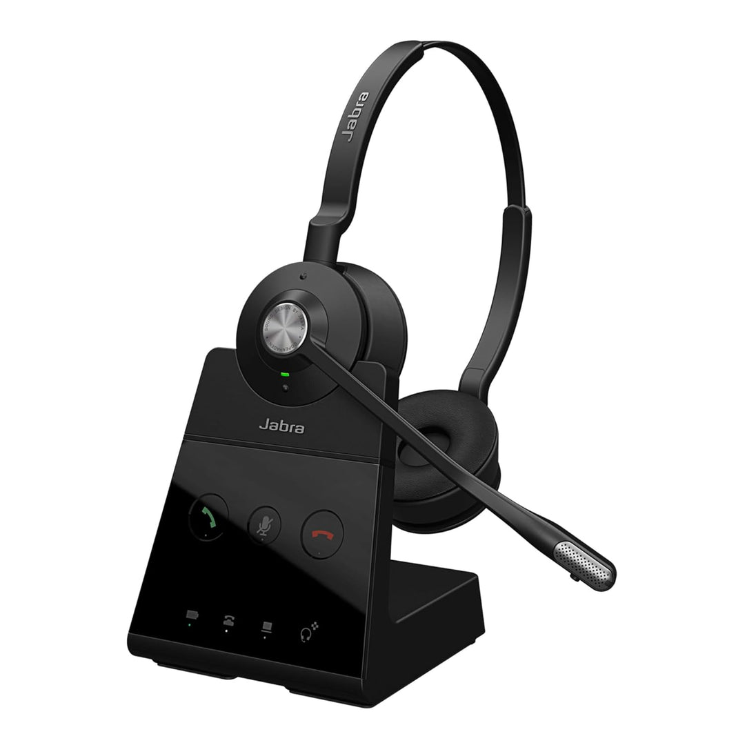 Jabra Engage 65 SE Headset, Basis, Netzteil, 1,5 m USB-C-auf-USB-A-Kabel, Tischtelefonkabel, Kurzanl