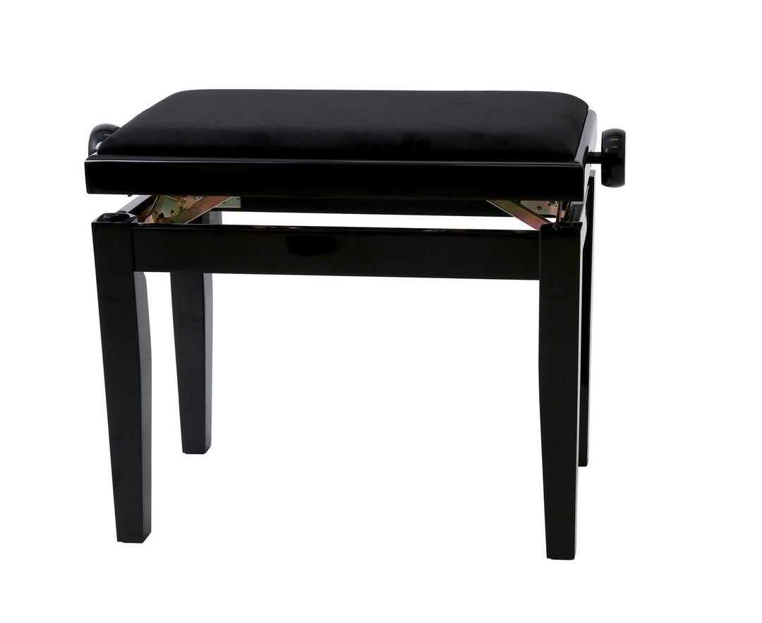 GEWA Pianobänke, Pianostuhl Deluxe schwarz hochglanz Schwarz Hochglanz Deluxe, Schwarz Hochglanz Del