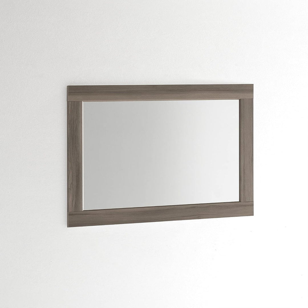 ARHome Wandspiegel, 90 x 60 cm, Rustikale Esche, Spiegel, Made in Italy Rustikale Esche 90x60, Rusti