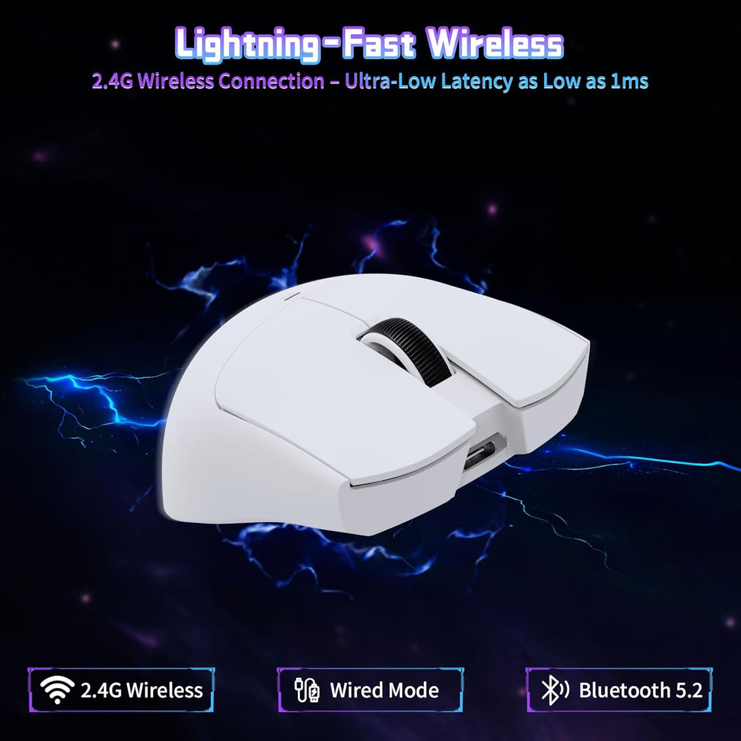 ATTACK SHARK X11 SE Kabellose Gaming-Maus, PixArt PAW3311 Gaming-Sensor, BT/2.4G Wireless/Kabelgebun