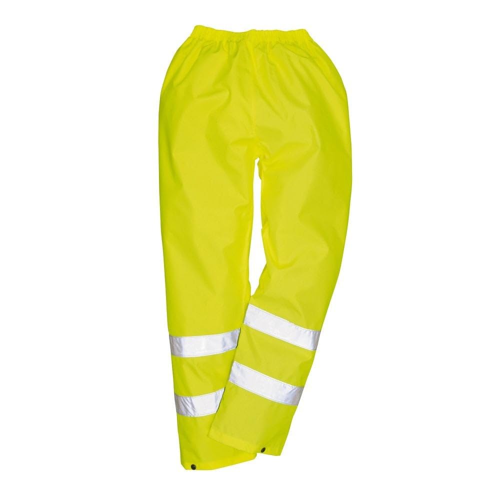 Portwest Regen Warnschutzhose, Grösse: XS, Farbe: Gelb, H441YERXS gelb XS, gelb XS