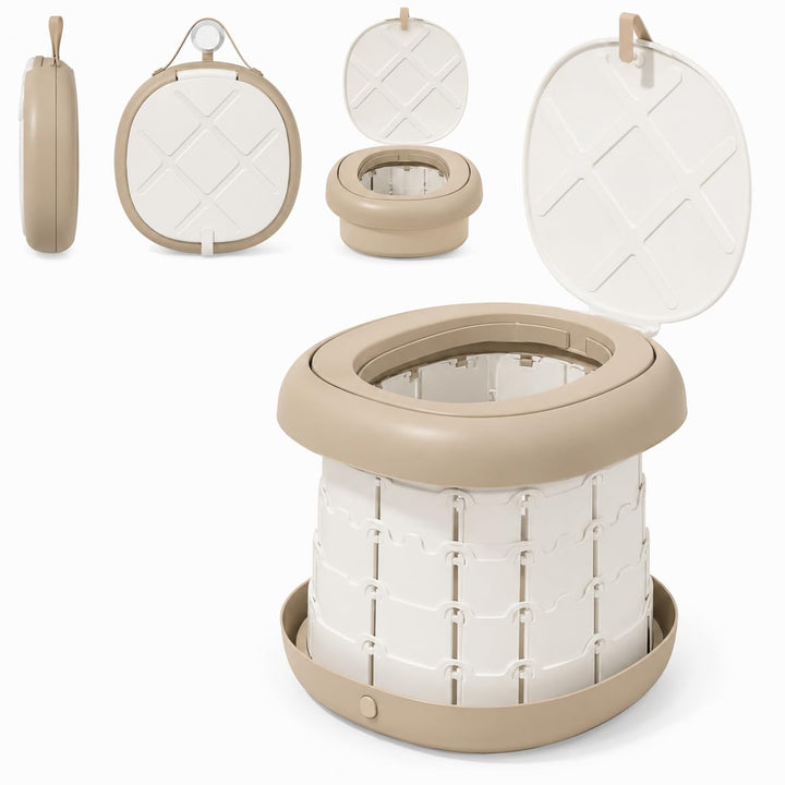 auvstar Töpfchen Falttoilette Kinder,Tragbare Baby Reise Töpfchen,Baby Kindertoilette,Tragbarer töpf