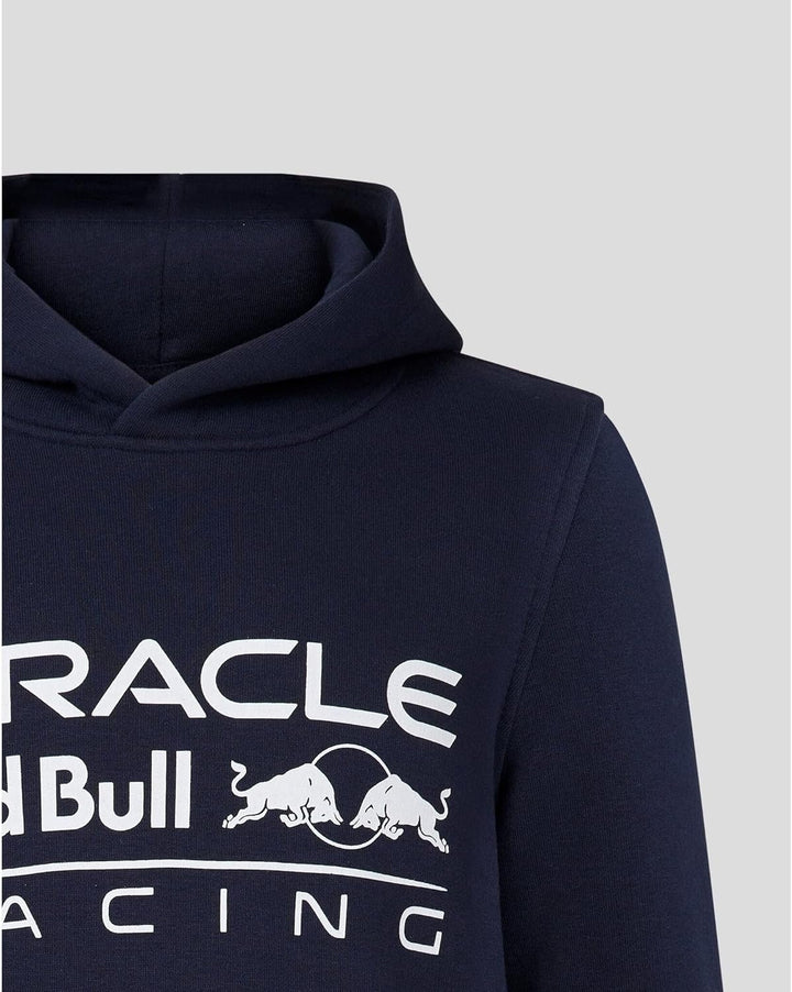 Red Bull Oracle Racing Core Mono Hoodie, Unisex XX-Large - Original Merchandise XXL Navy, XXL Navy