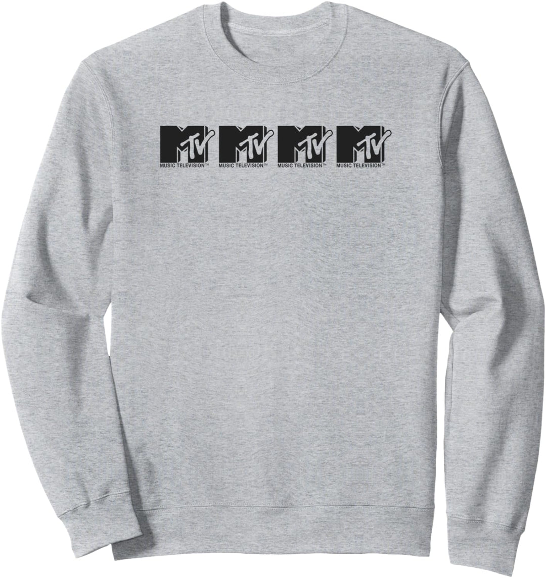 MTV Chest Logo Lineup Sweatshirt