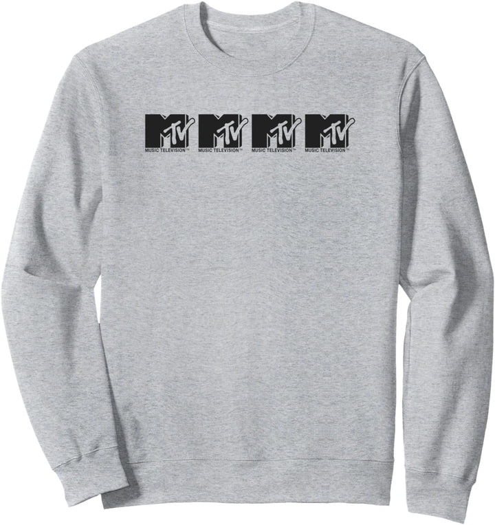 MTV Chest Logo Lineup Sweatshirt