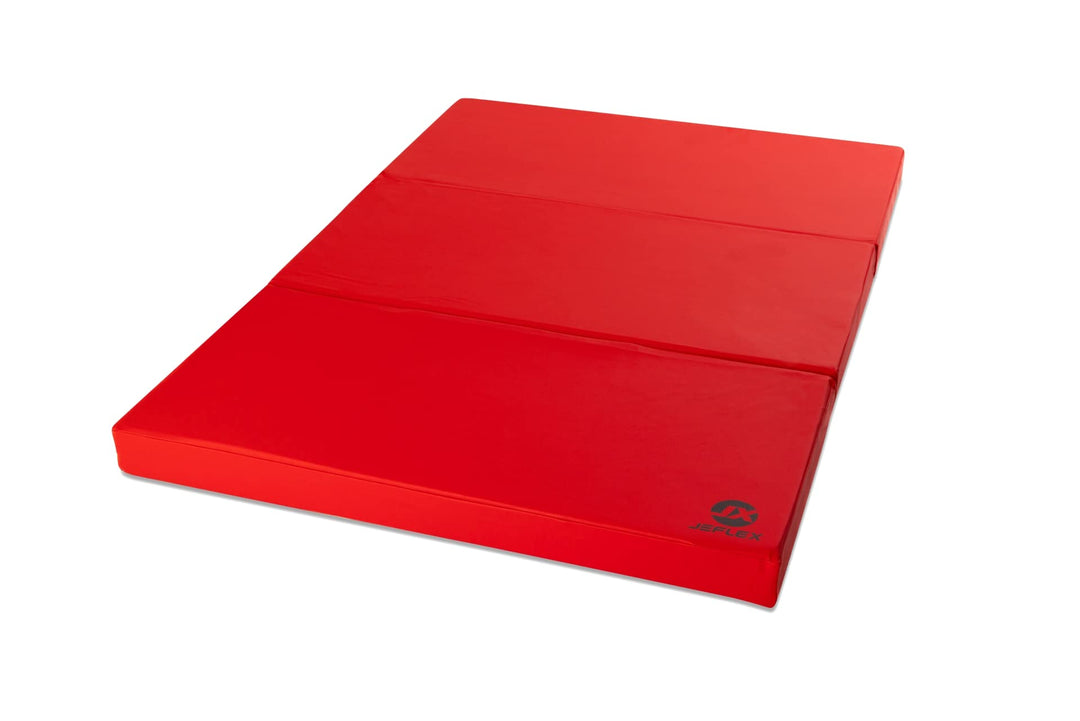 Jeflex - klappbare Weichbodenmatte & Turnmatte 150 x 100 x 8 cm MADE IN GERMANY/Gymnastikmatte tragb