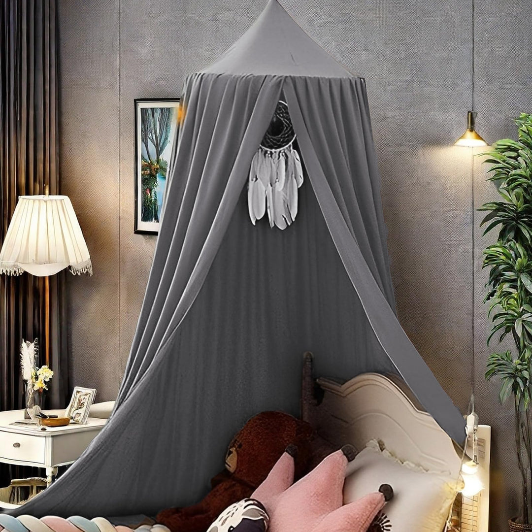 Ginkago Baldachin Kinderzimmer Baby Betthimmel Riesig Betthimmel Kinder Himmelbett Vorhänge Prinzess