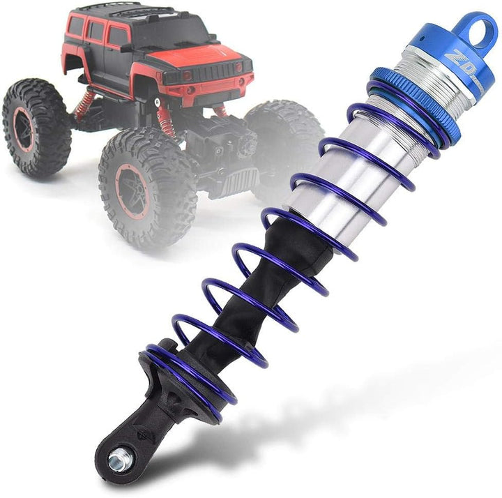 Dilwe 4 Stück RC Car Front Stossdämpfer hinten, Metall Öldruck Einstellbarer Stossdämpfer RC Upgrade