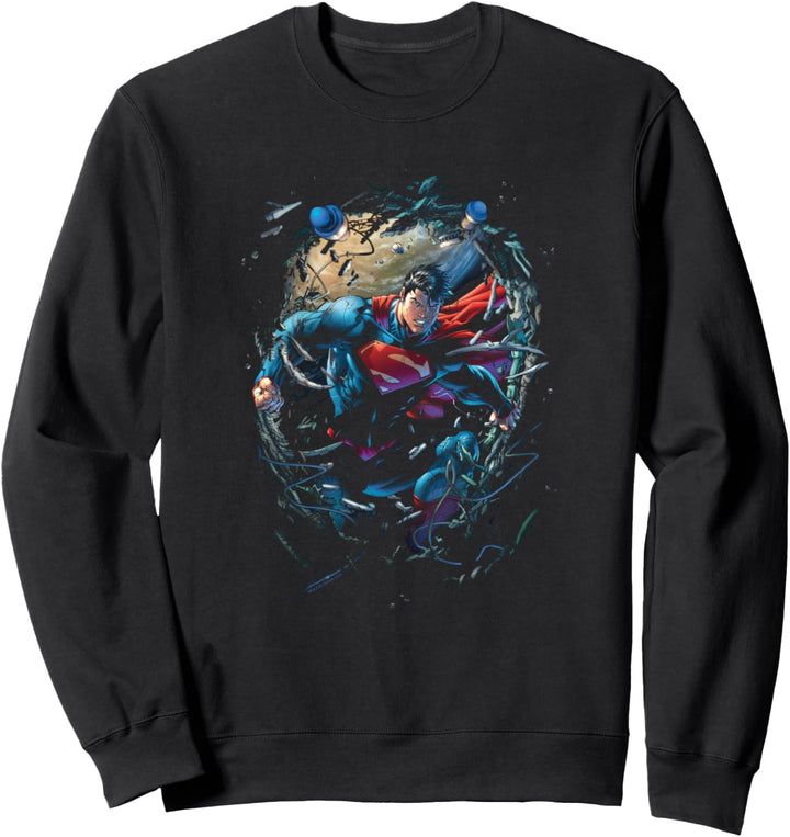 Superman Breaking Space Sweatshirt
