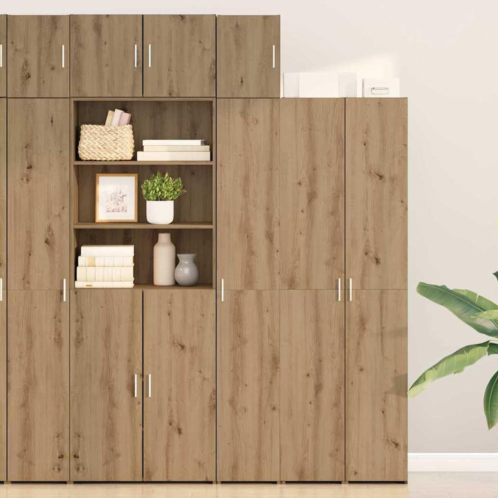 vidaXL Wandschrank Artisan-Eiche 30 x 42,5 x 39,5 cm Holzwerkstoff, Esszimmer, moderner rechteckiger