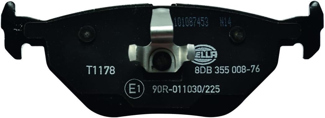 HELLA PAGID 8DB 355 008-761 Bremsbelagsatz - T1178 - Dicke/Stärke: 17.3mm - Bremssystem: Teves - für