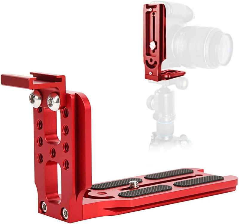 Universelle L-förmige Schnellwechselplatte,Metall Vertikale und Horizontale Halterung für Kameraaufn