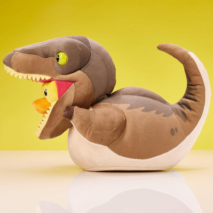 TUBBZ Velociraptor Sammler-Gummiente Plüsch - Offizielles Jurassic Park-Merchandise - Retro Filme We