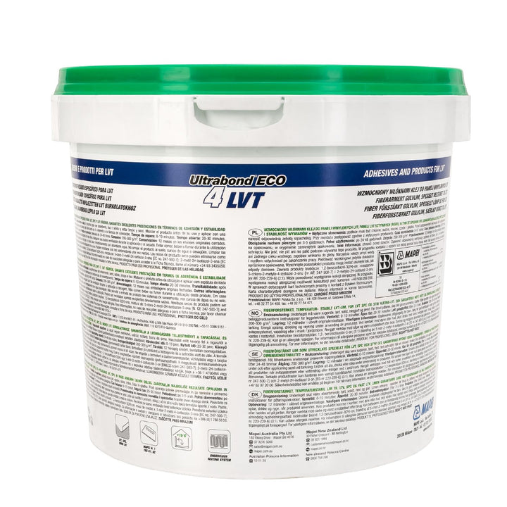 MAPEI ULTRABOND ECO 4 LVT 4kg Faserverstärkter LVT-Designbelagsklebstoff