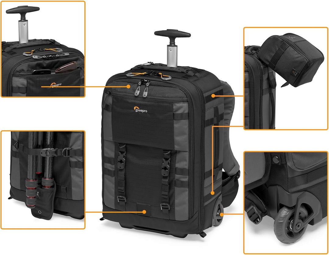 Lowepro LP37272-PWW Pro Trekker RLX 450 AW II Kamerarucksack/-Trolley für 15-Zoll-Laptop/iPad, spieg