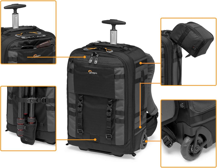 Lowepro LP37272-PWW Pro Trekker RLX 450 AW II Kamerarucksack/-Trolley für 15-Zoll-Laptop/iPad, spieg