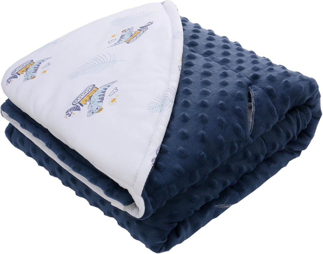 LAT Baby Einschlagdecke Babyschale - Decke Kinderwagen 90x90cm 100% Baumwolle Universal Babydecke Do