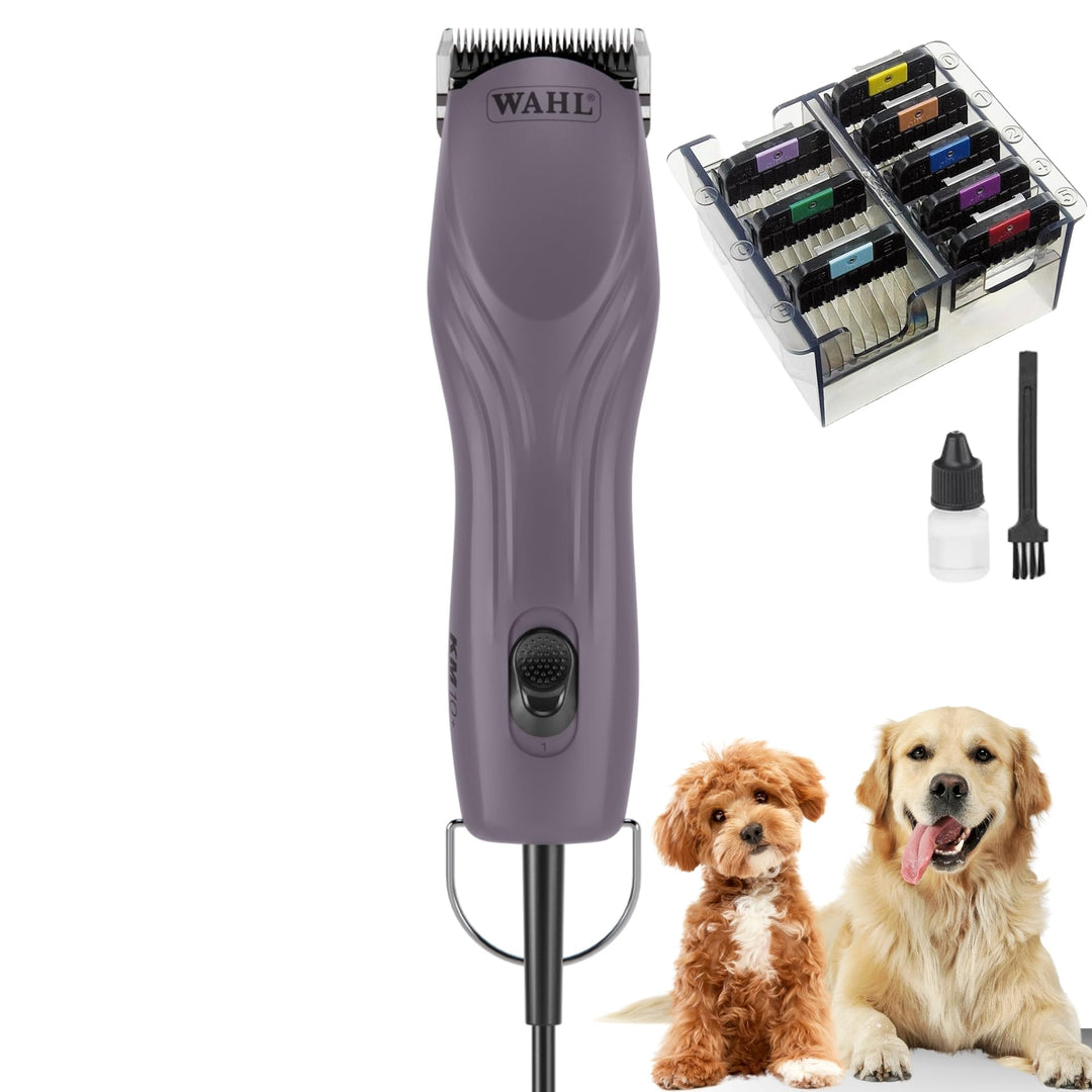 Agrarzone Edition Wahl KM10+ Hundeschermaschine mit Aufsteckkamm-Set - Profi Schermaschine Hund &amp; Ka