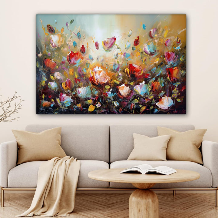 MuchoWow© Leinwände Gross 120x80 cm XXL Wall Decoration Bilder Schlafzimmer Deko Pictures Canvas Pai