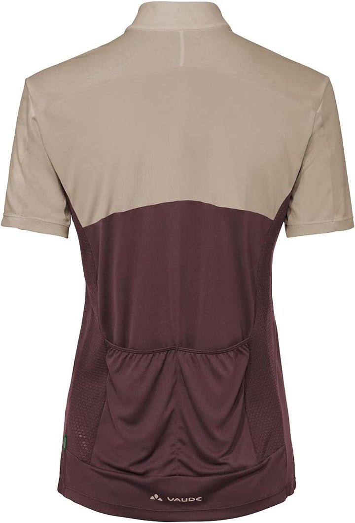 VAUDE Trikot Women's Matera FZ Tricot 36 Dark Oak, 36 Dark Oak