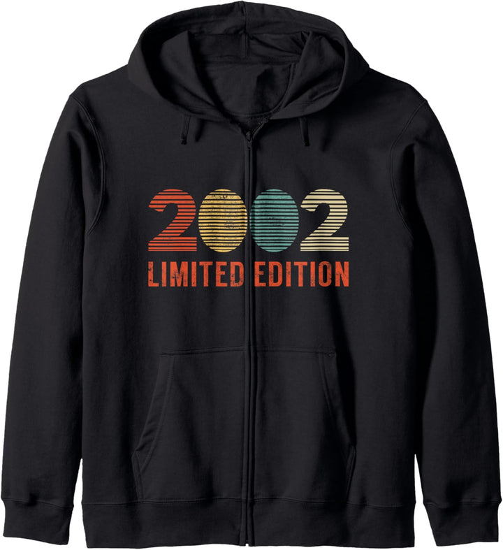 22. Geburtstag Mann Frau 22 Jahre 2002 Deko Lustig Geschenk Kapuzenjacke