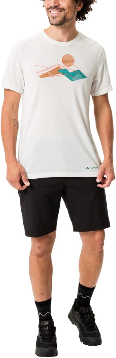 VAUDE Herren Men's Gleann T-shirt T-shirt 3XL Offwhite, 3XL Offwhite