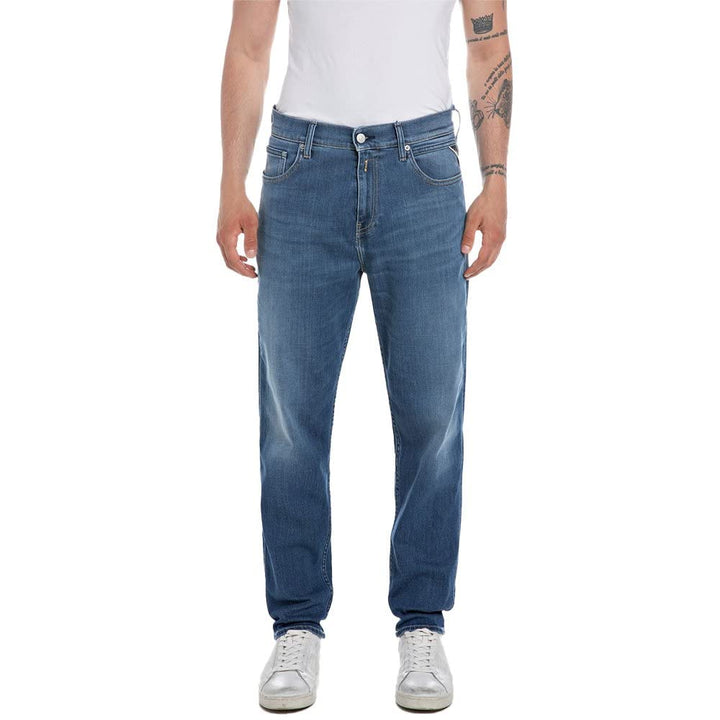 Replay Herren Sandot Jeans 29W / 34L 009 Medium Blue, 29W / 34L 009 Medium Blue