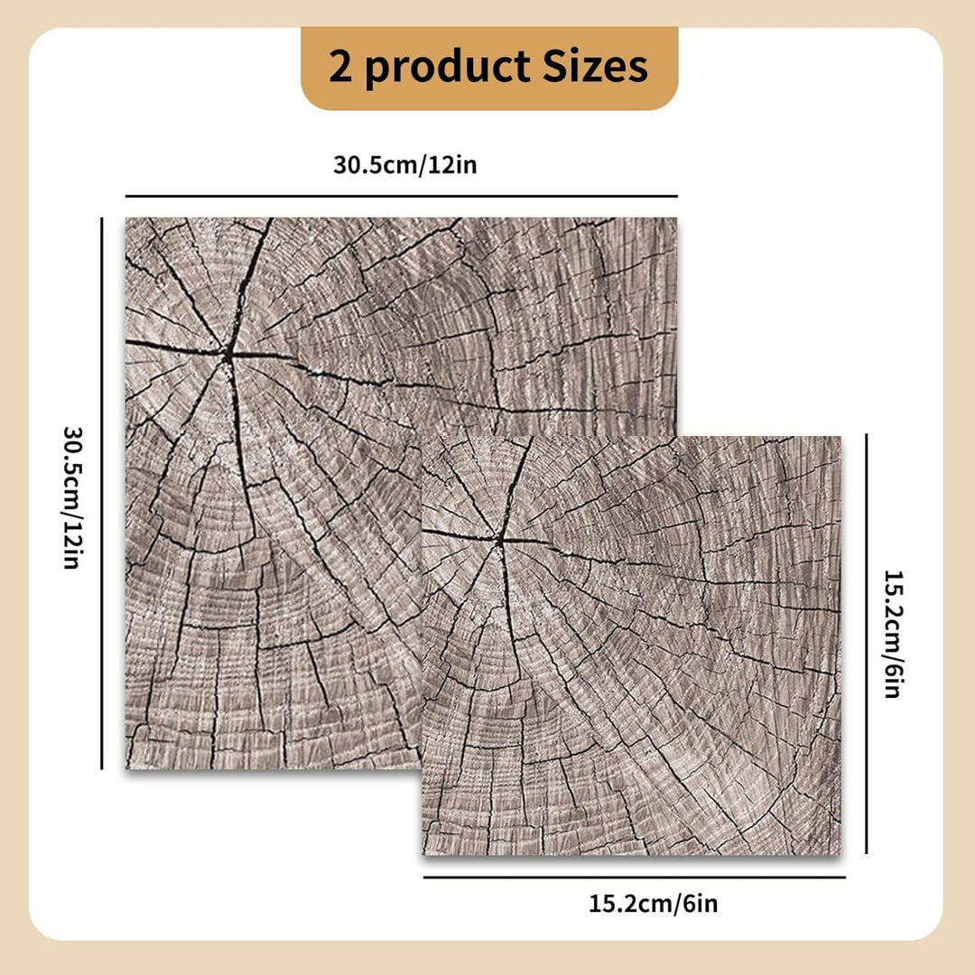 48 Blätter Scrapbook Papier 30x30 cm Dekoratives Craft Papier mit Holz Texturen und Muster für DIY H