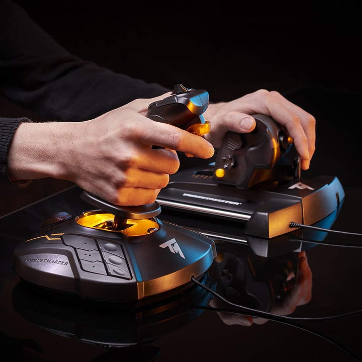 Thrustmaster T16000M FCS Flight Pack - Joystick, Throttle und Rudder Pedals für PC