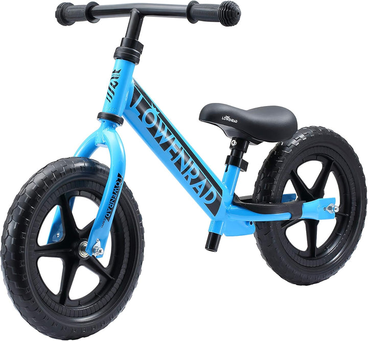 Löwenrad Kinder Laufrad ab 3, 4 Jahre, 12 Zoll Jungen und Mädchen leichtes Lauflernrad höhenverstell