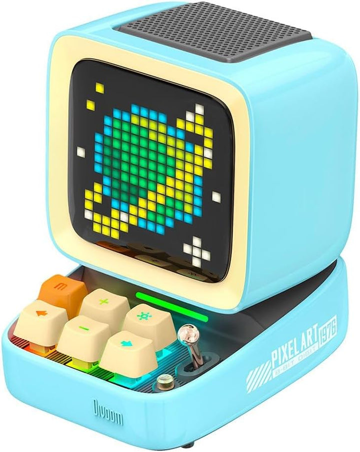 divoom Ditoo 756424 Pro Bluetooth-Mini-Lautsprecher, Blau