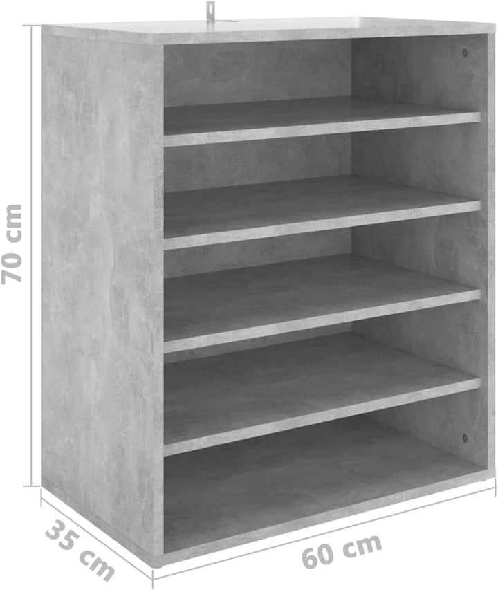ZEYUAN Schuhschrank, Shoe Cabinet, Schuhregal, Schuhe Schrank, Flurschrank, Schuschrankkommode, Beto